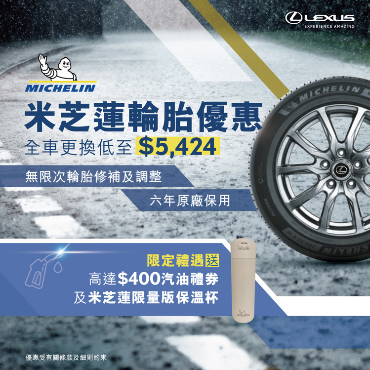 MICHELIN Tyre Care Offer | only $5,424 for the entire car