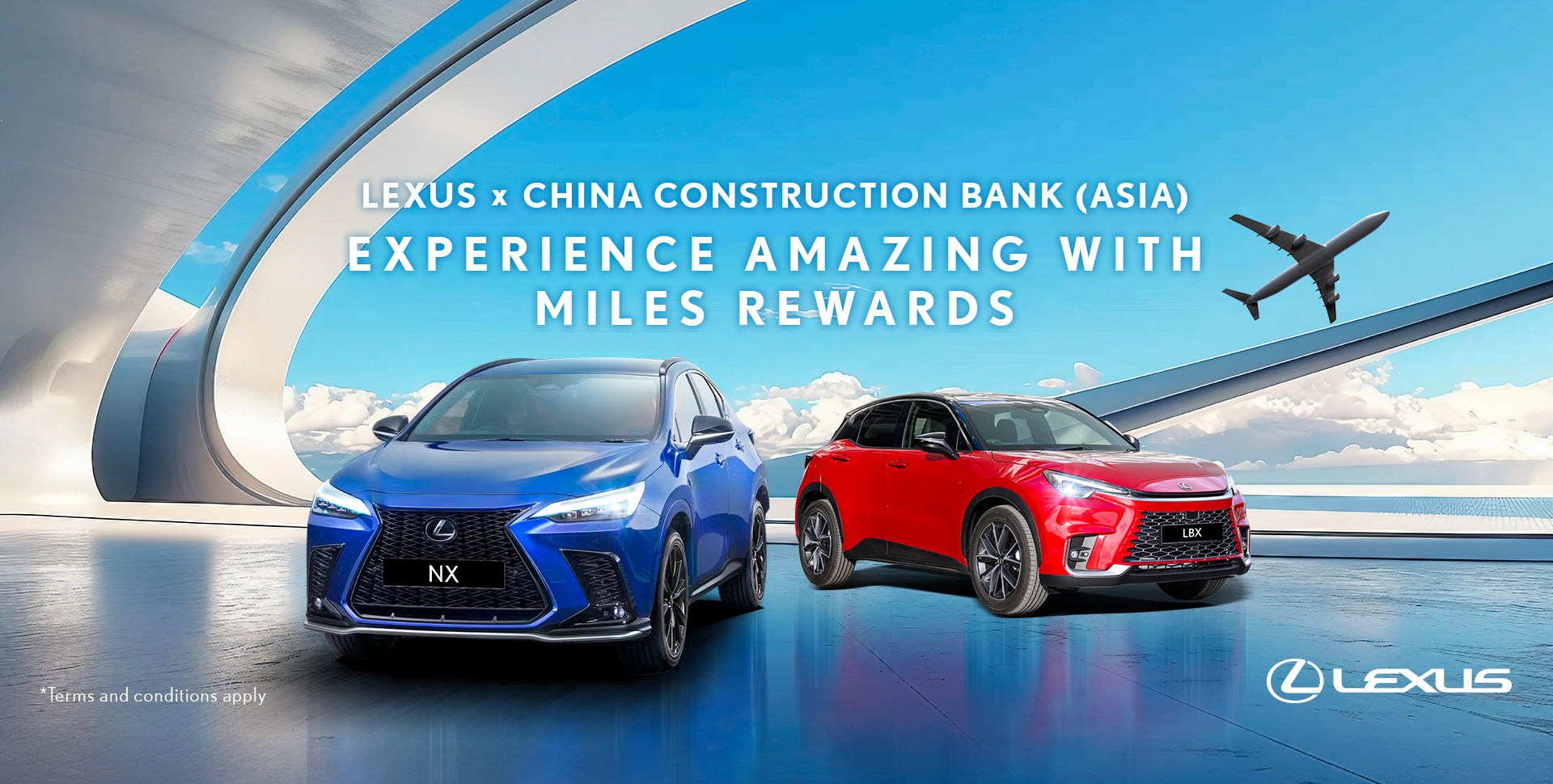 LEXUS x 中國建設銀行(亞洲) 凌駕奢華飛行獎賞