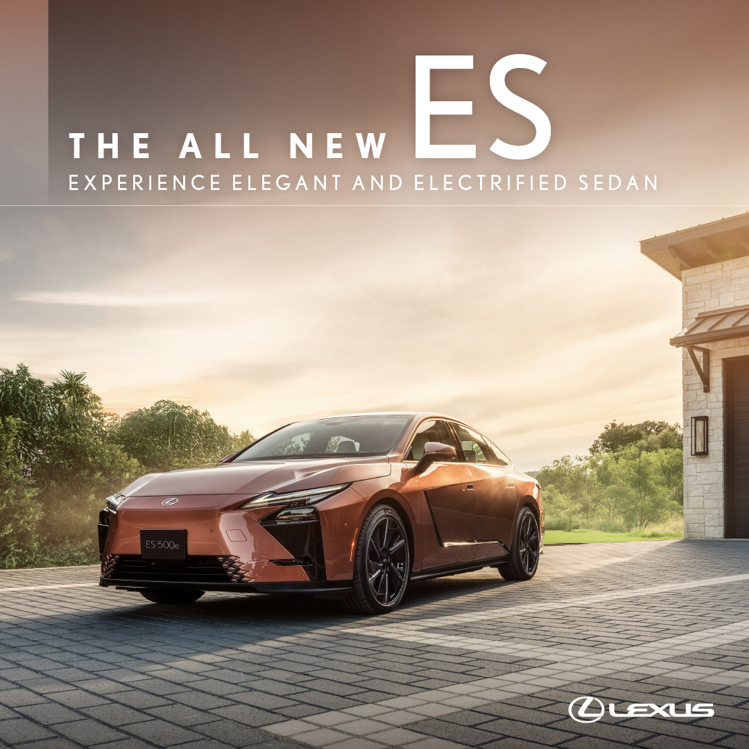  LEXUS・首部・ 純電・豪華房車 ES｜正式接受預訂