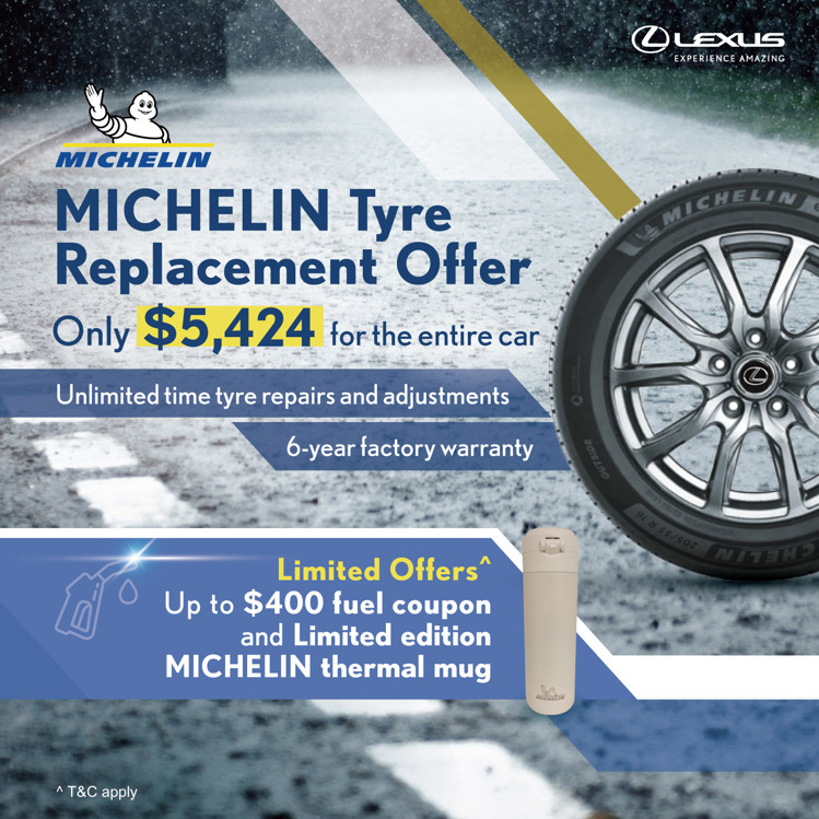 MICHELIN Tyre Care Offer | only $5,424 for the entire car